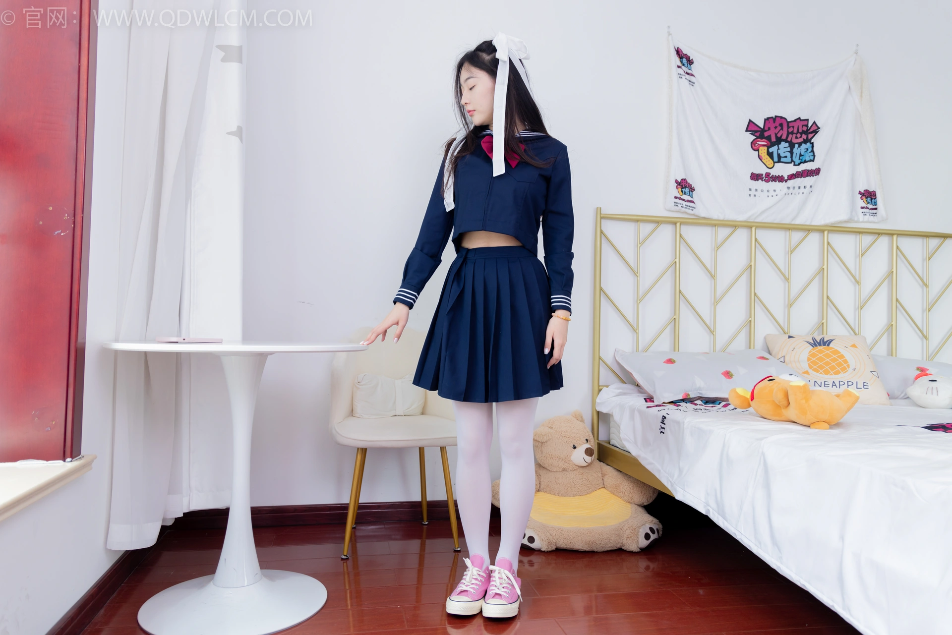物恋传媒 NO.1544 美兔-学院少女 2
